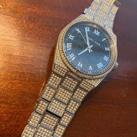 Studded Michael Kors Starlight Watch - Picture 1 of 3